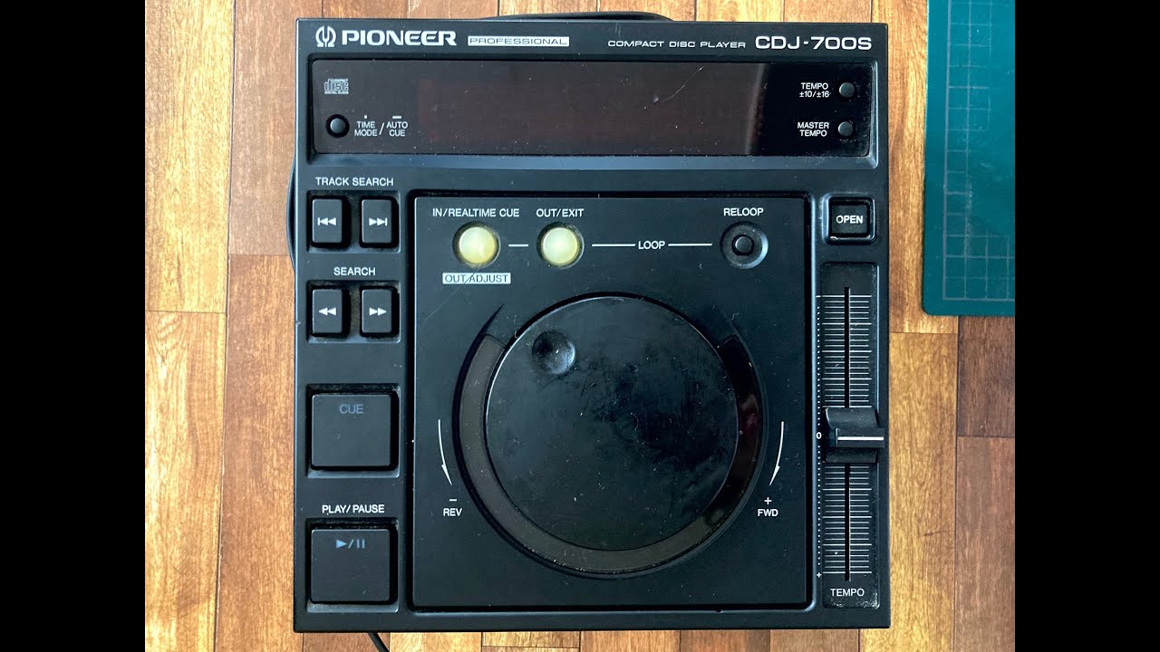 【緊急企画】ジャンク品のCDJ-700sを修理してみる生配信（ピックアップレンズ交換）