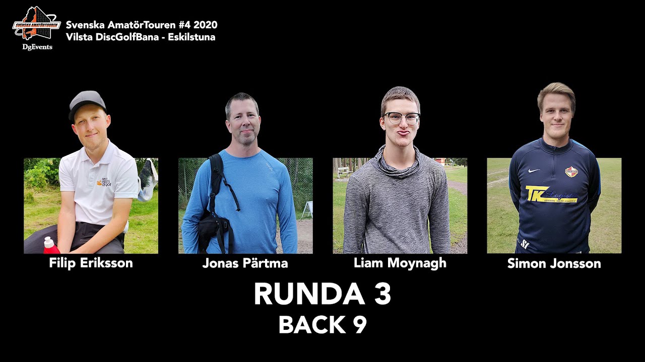 DGTVPlay | Svenska Amat&ouml;rTouren #4 - Vilsta Discgolfbana Eskilstuna - Back 9