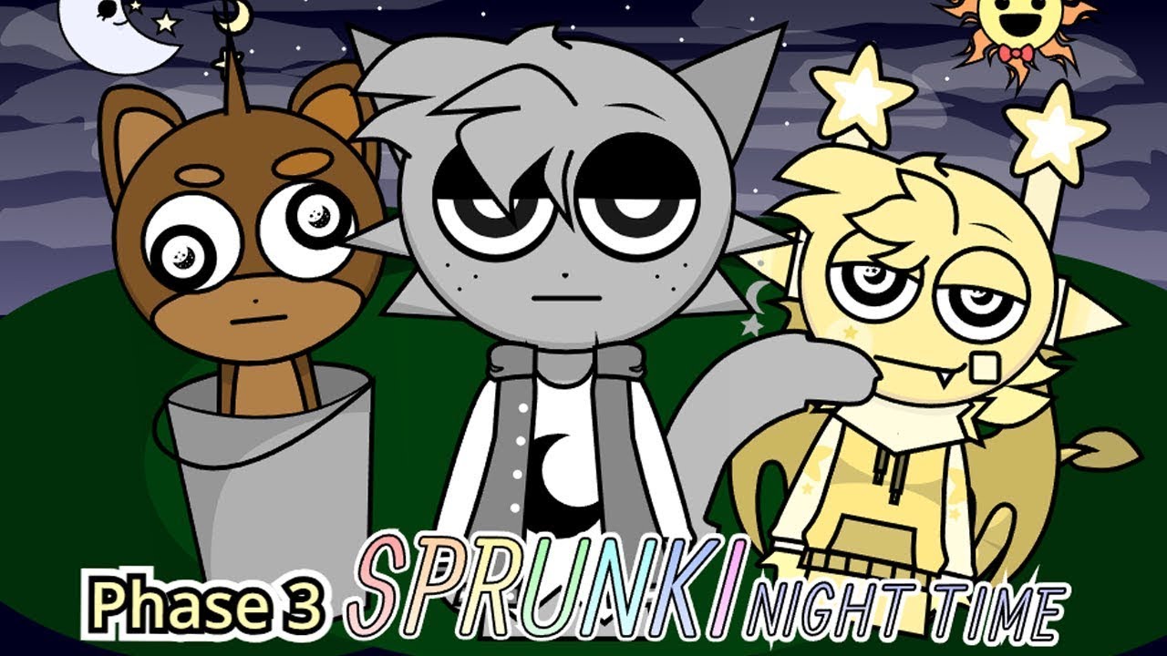 Sprunki Night Time Phase 3