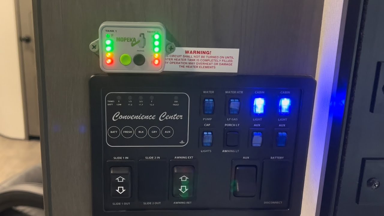 Mopeka RV and Home propane level check