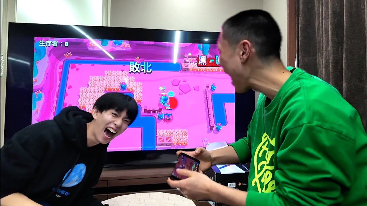 はじめしゃちょーの巨大テレビでゲームして遊んでみた【ニートVlog】　