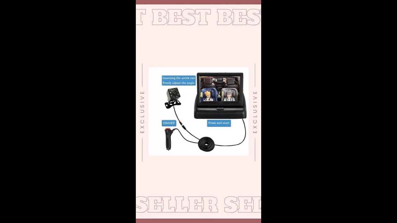 Baby Car Monitor: Ensure Safety on the Road for Your Family