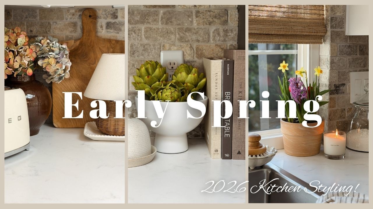 | 2026 Early Spring Styling | Kitchen Decorate With Me |  | Layered Looks & New Home Decor Items |