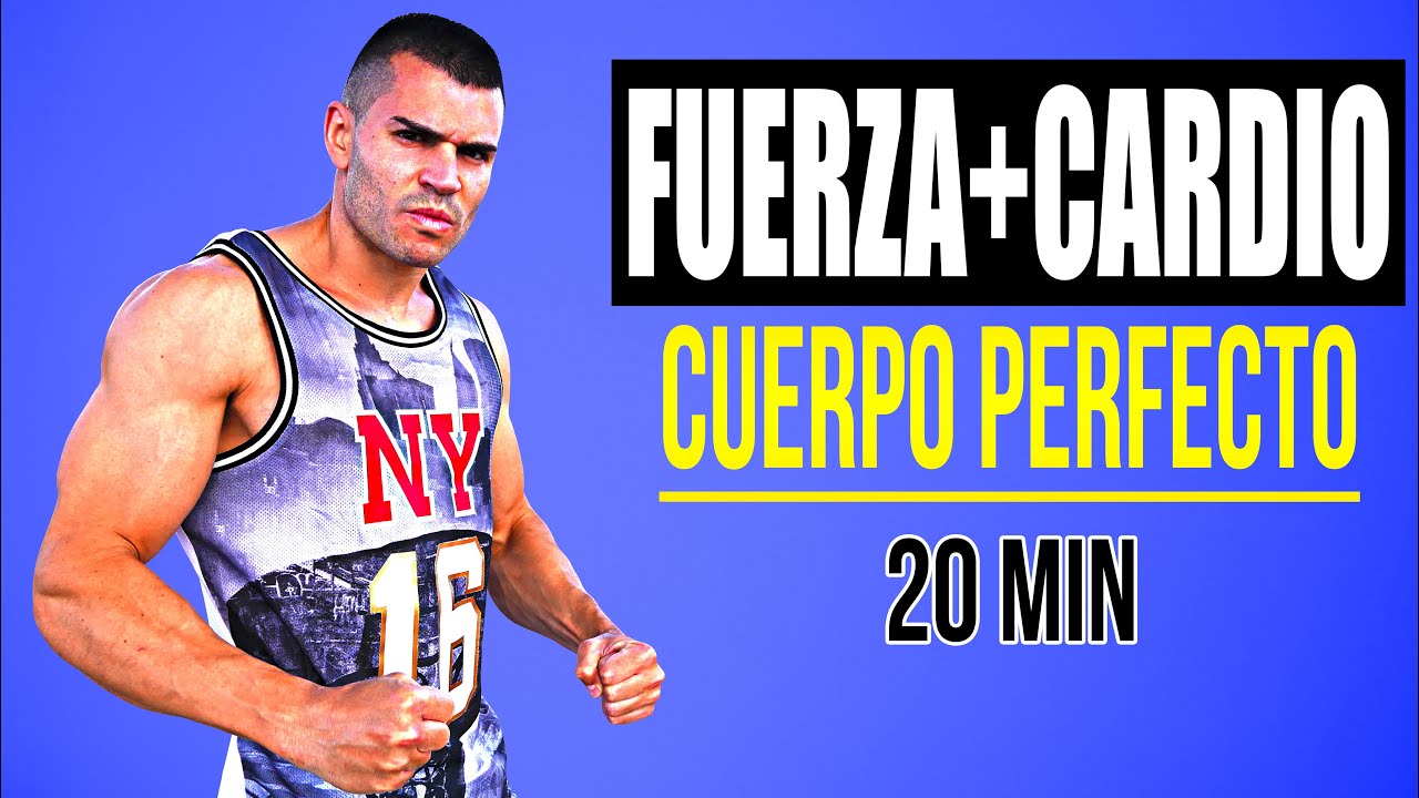 Rutina para TONIFICAR TODO el CUERPO y QUEMAR GRASA 20 MINUTOS EN CASA 🔥 FUERZA y CARDIO PERDER PESO