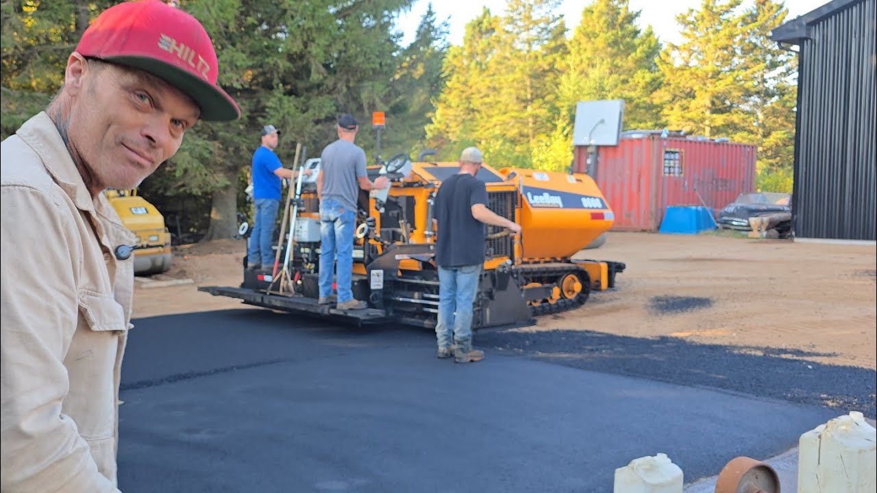 Bad Chad had a dream... and it's coming true today! The paving (and bike) transformation continues 👏