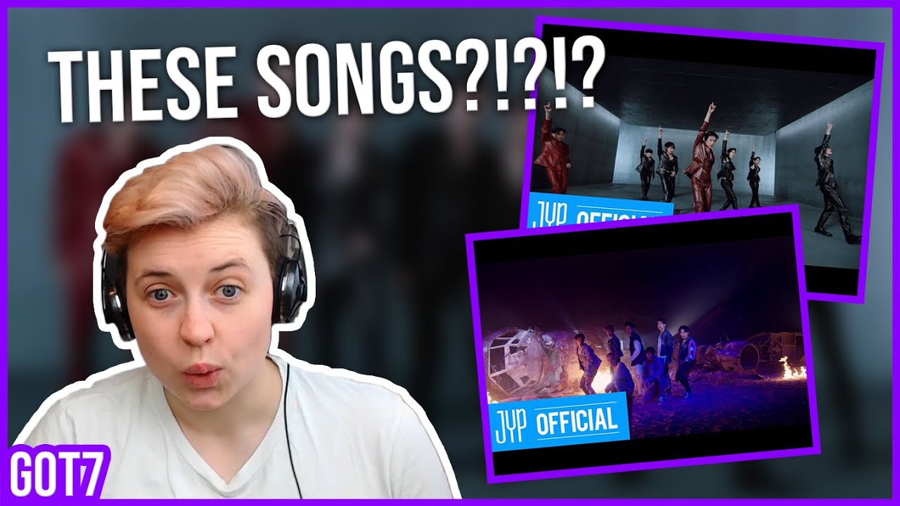 REACTION to GOT7 - HARD CARRY, YOU CALLING MY NAME, NOT BY THE MOON MVs