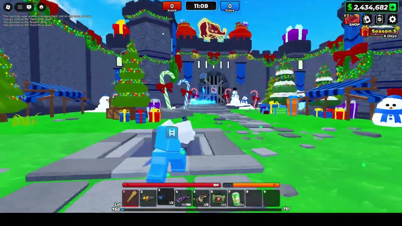 Flag Wars! - 1v7ing good players
