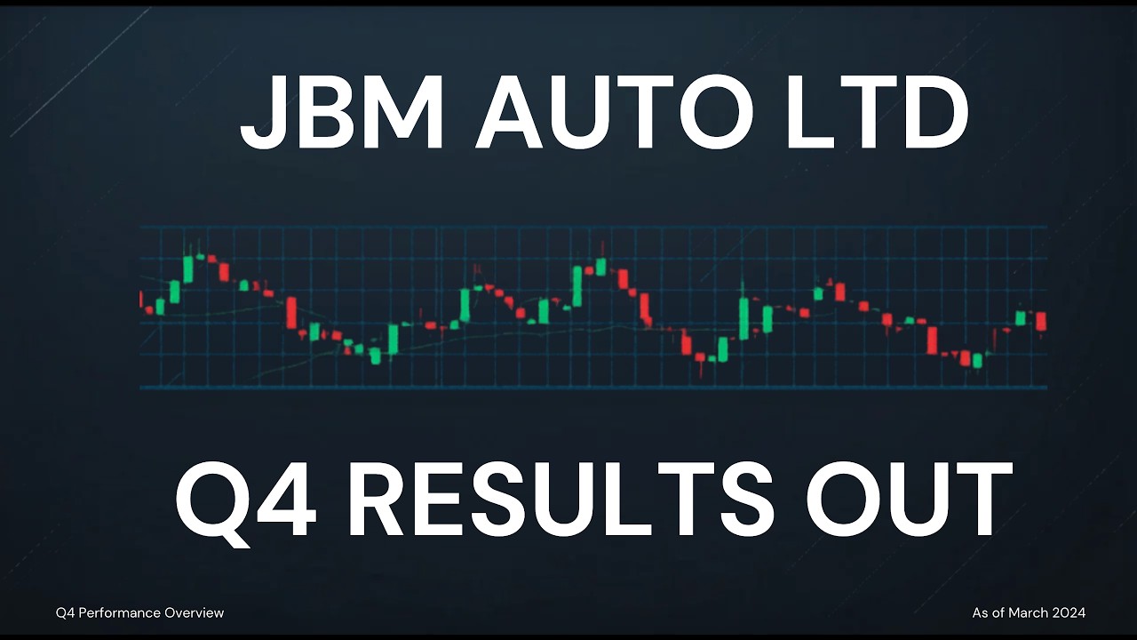 JBM AUTO Q4 RESULTS Today || JBM AUTO share latest news || Bonus & Dividend ||