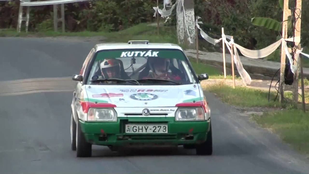 Lakatos Tamás-Skoda Favorit 50.Mecsek Rallye 2016.-Lepold Sportvideo