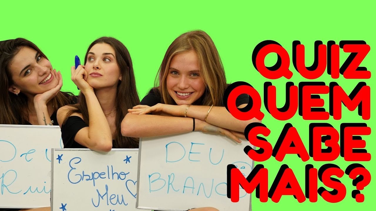 GAME "QUEM SABE MAIS?" | ESPELHO MEU