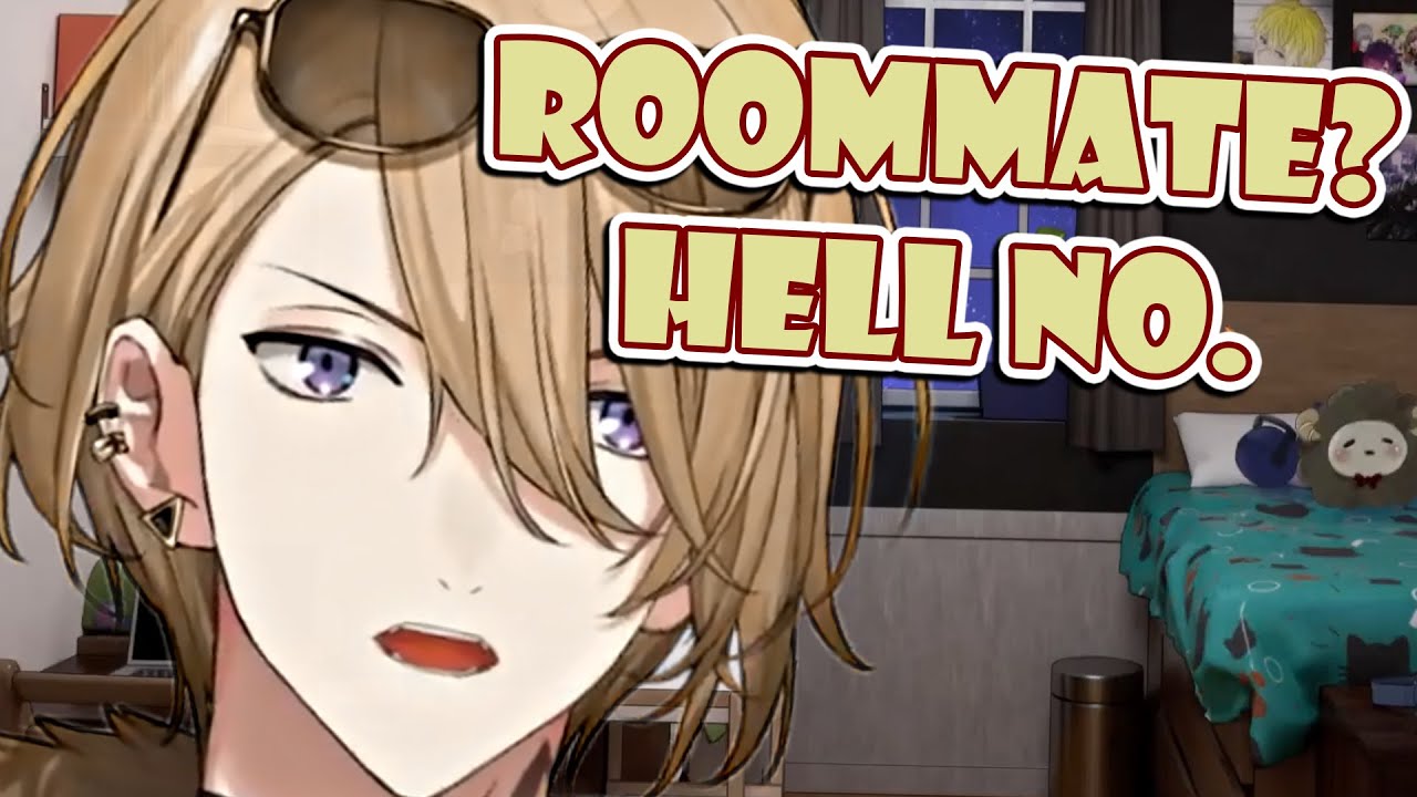 Luca doesn't like having to sleep with roommates