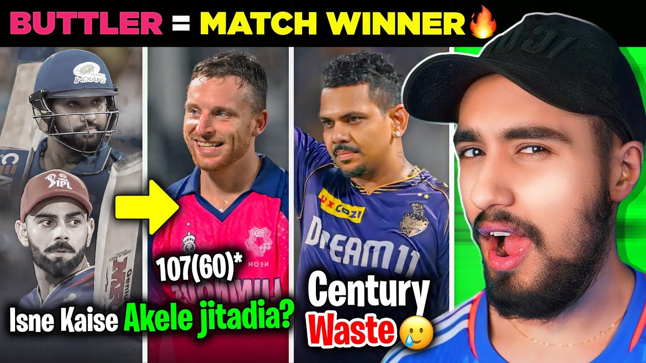 BEST CHASE in IPL! Jos Buttler Century 🔥 | Sunile Narine Century | RR vs KKR