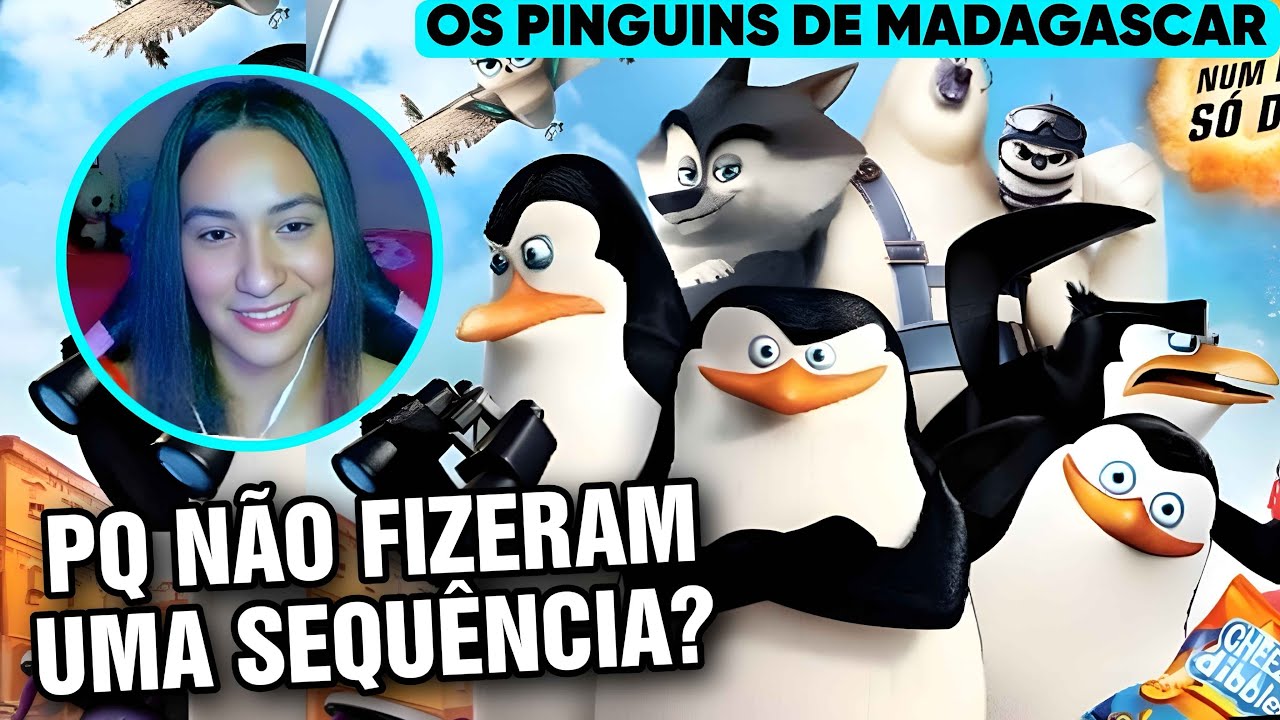 RECRUTA O MELHOR!!! Os Pinguins de Madagascar ( Filme Completo ) - REACT