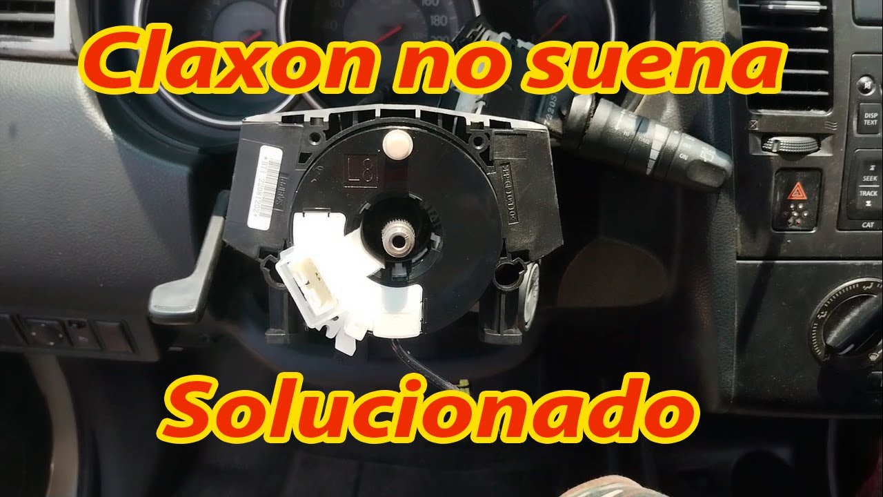 Reemplazo de pista o resorte de reloj en Nissan Tiida | Vlogs del taller