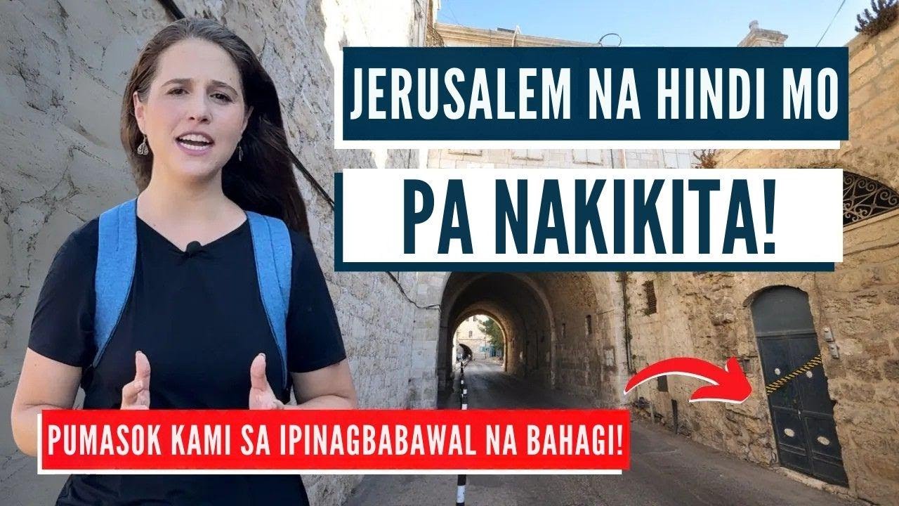ANG 4 PANIG NG JERUSALEM! Israel kasama si Aline