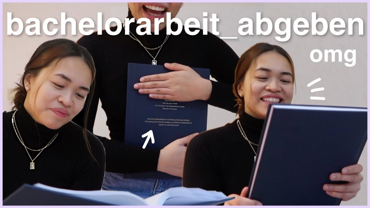 letzter uni tag vlog | bachelorarbeit abgeben, seit 58h+ wach