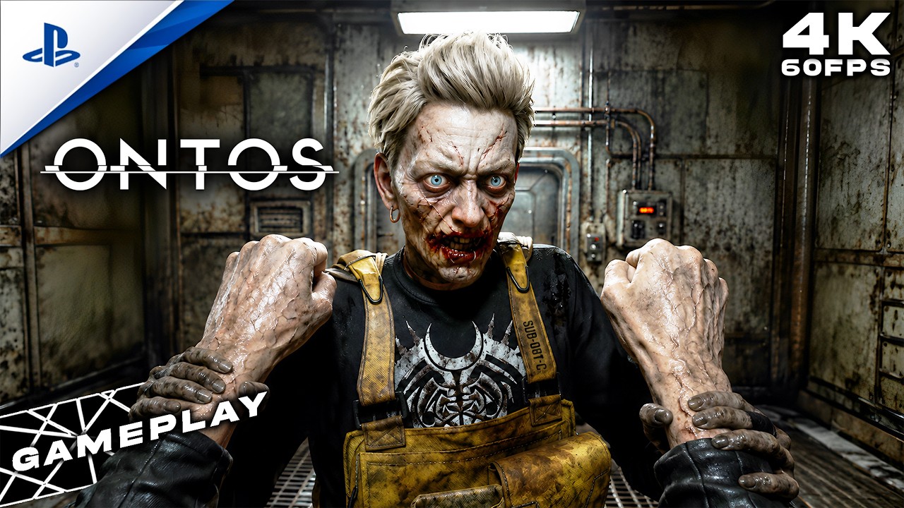 ONTOS Gameplay - A Terrifying Sci-Fi Horror Set on the Moon (4K60FPS)