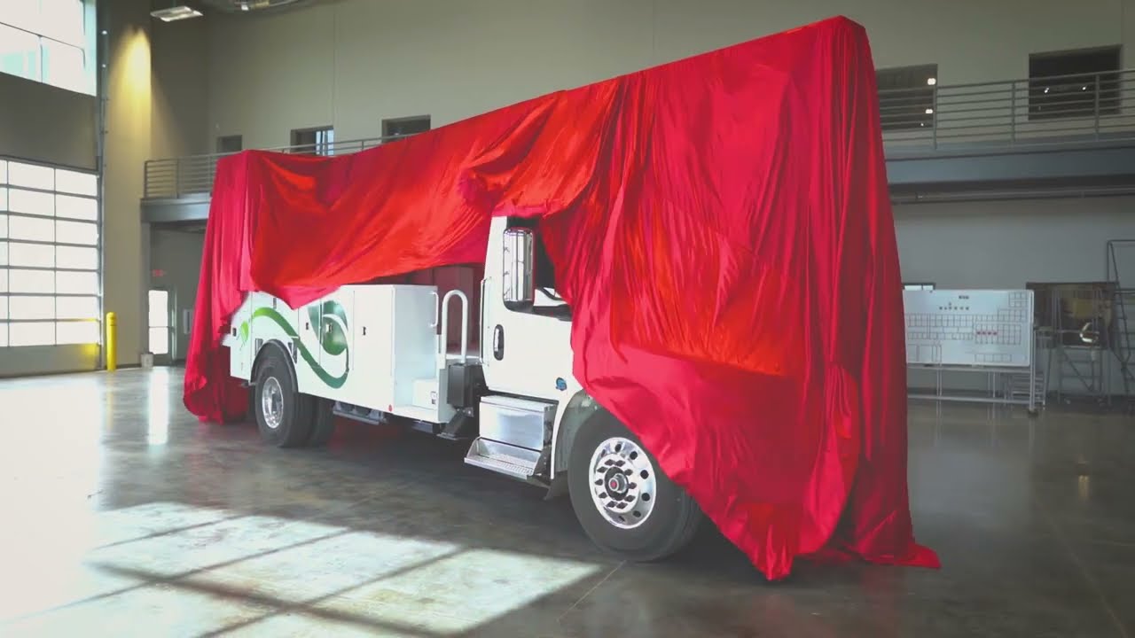 The Terex All-Electric EV 55 Aerial