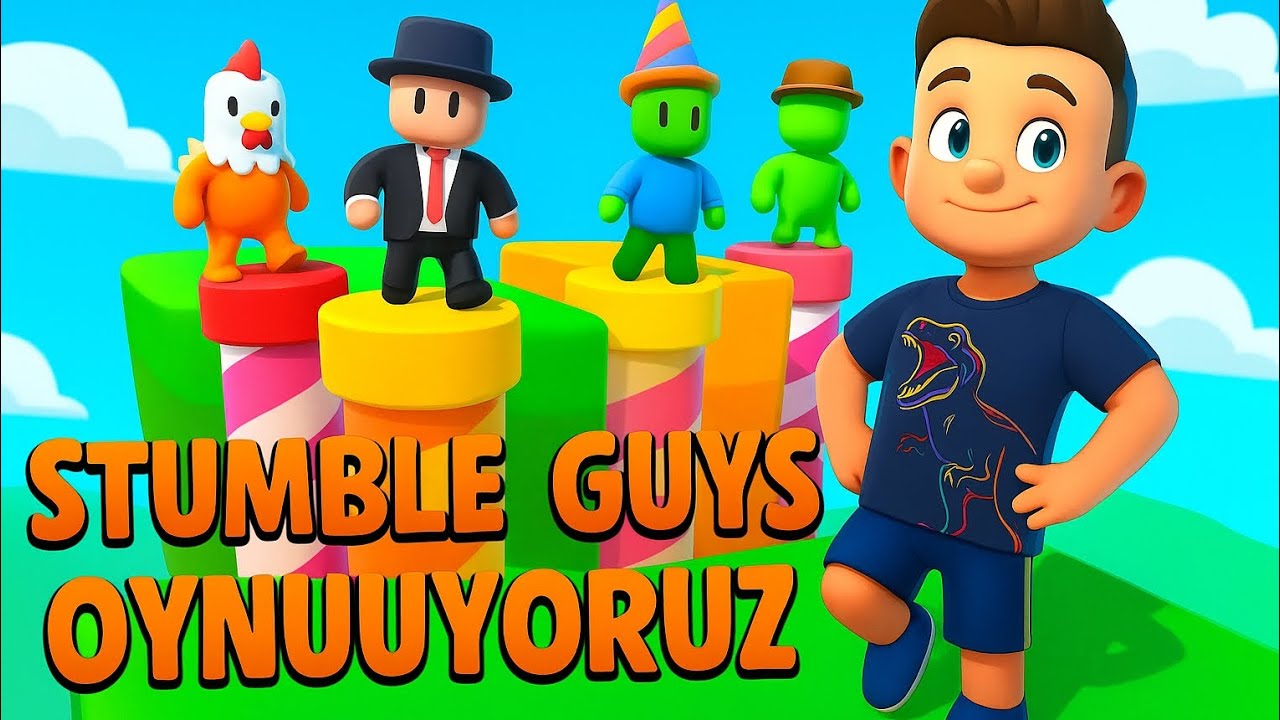 Stumble Guys Oynuyoruz