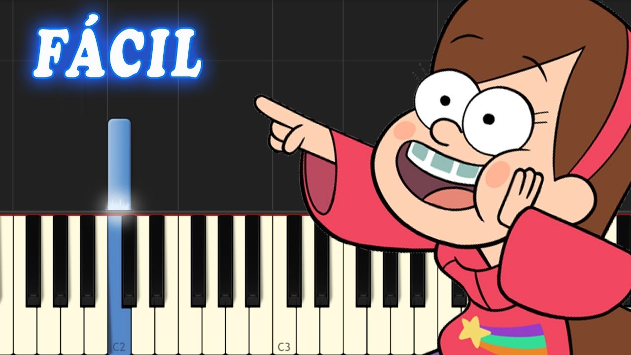 Gravity Falls / FACIL / Piano Tutorial