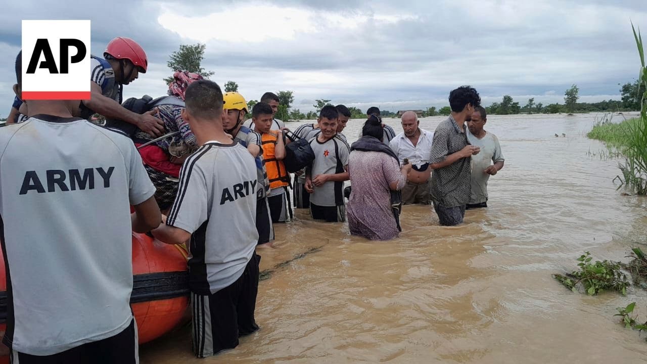 Villages in Nepal swept away by heavy rainfall and landslides, killing at least 44