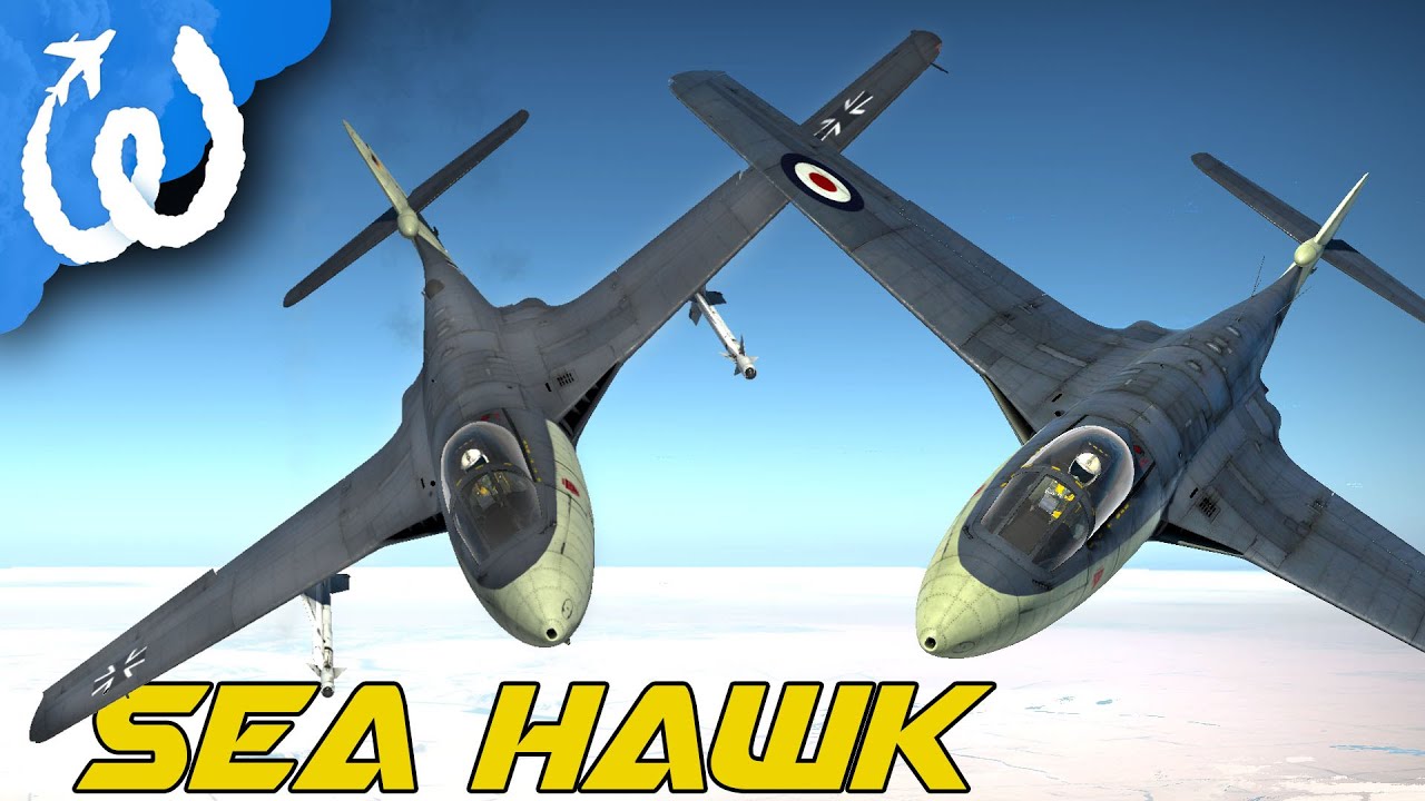 This Jet Gets Bullied - Sea Hawk FGA6 and Mk.100 - War Thunder Gameplay