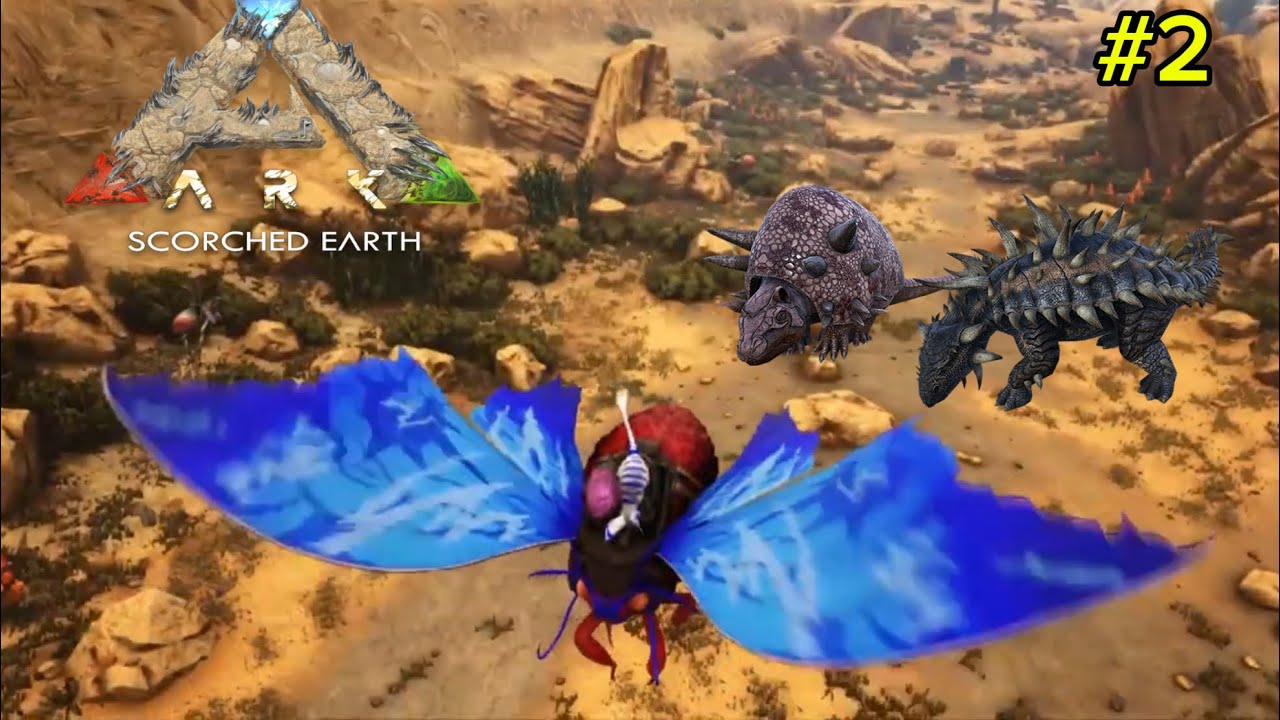 Primer vuelo en Lymantria y en busca del Argentavis perfecto | ARK Scorched Earth #2