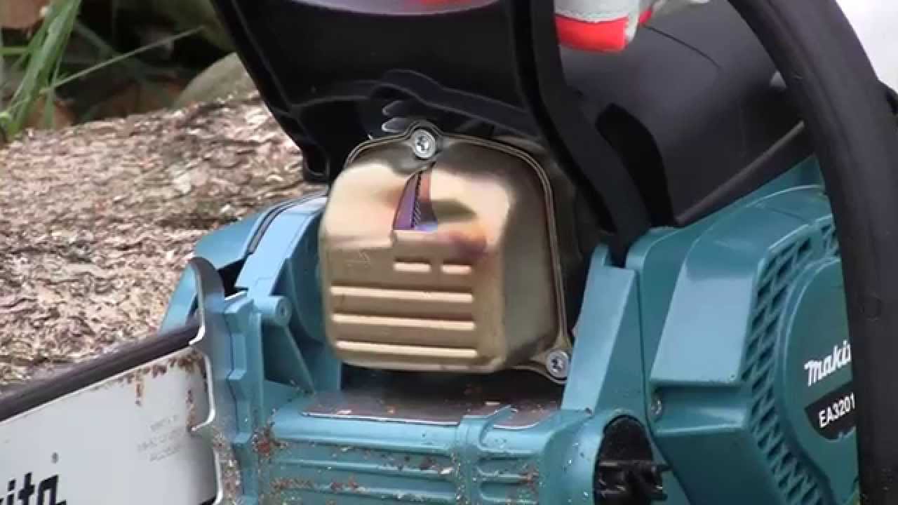 Обзор бензопилы Makita