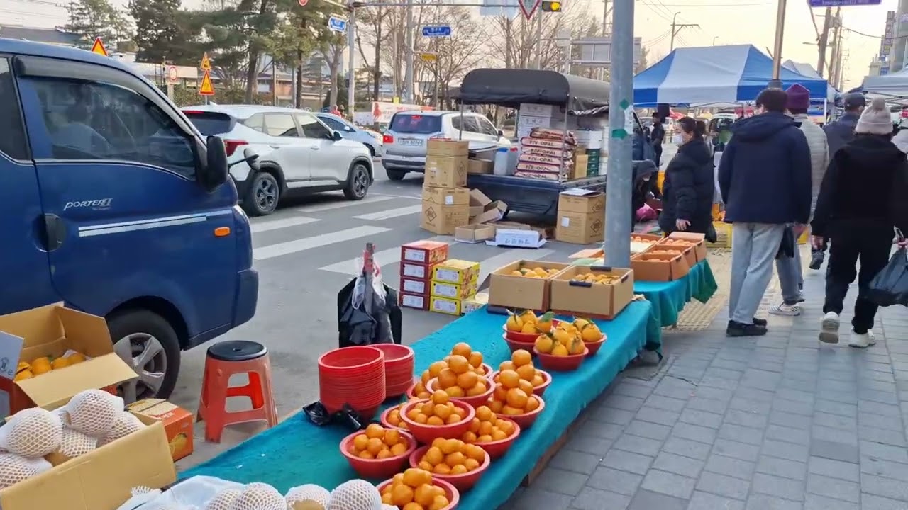 #영주 #원당천 #전통시장  #구정전시장 대목시장 시장 장면  모습