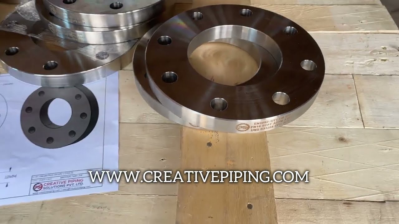 Flanges Manufacturer Stainless Steel Grade 254 SMO UNS S31254 by Creative Piping Solutions