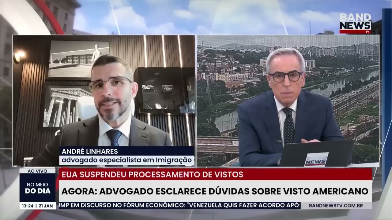 SUSPENSÃO DE VISTOS AMERICANOS PARA BRASILEIROS: Tudo que você precisa saber | Dr. André Linhares