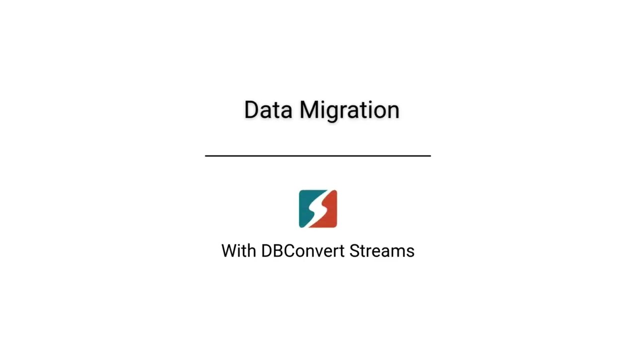 Migrate Data with DBConvert Streams &ndash; Fast & Simple