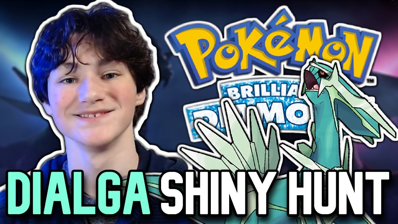 OUR FIRST STREAM OF 2022! SHINY DIALGA HUNT 1600+ Resets Full Odds Shiny Hunt in Brilliant Diamond!