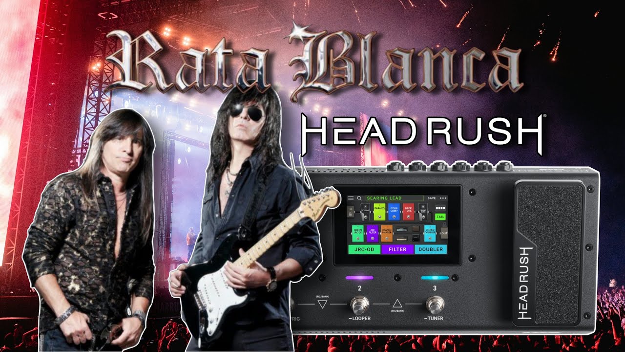 Suena como RATA BLANCA Rig Preset para pedalera Headrush 🔥
