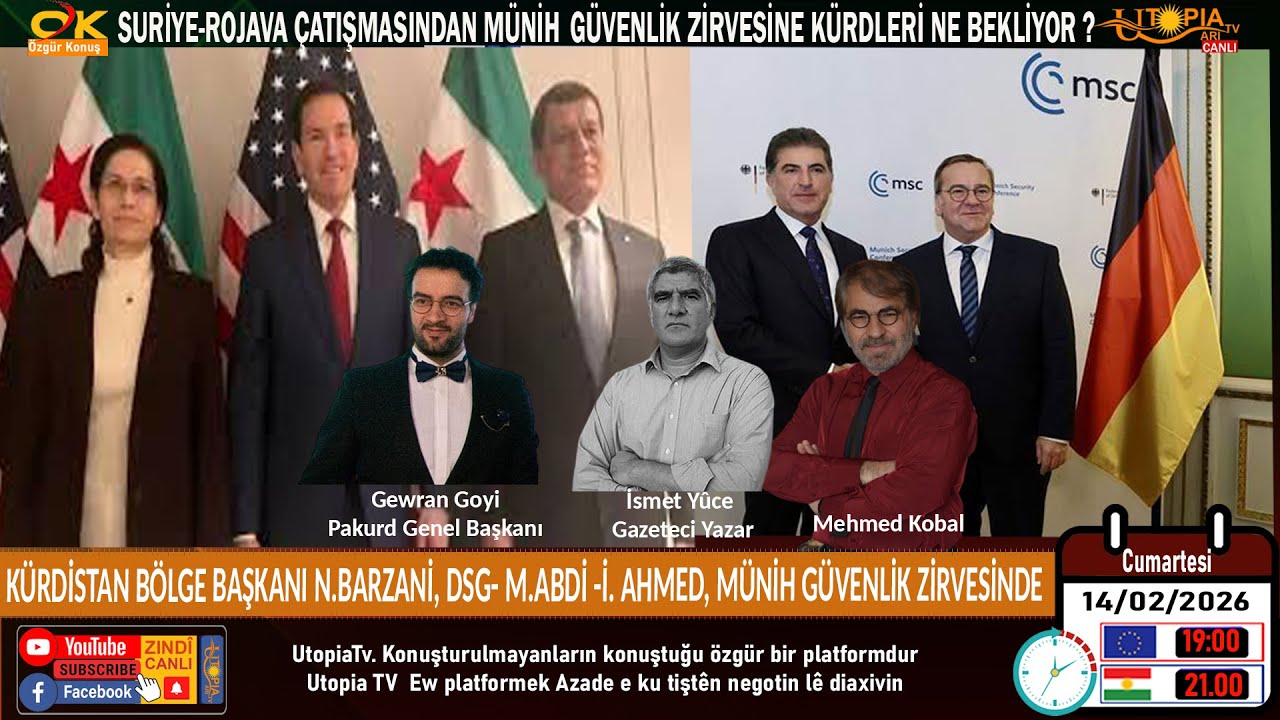 SURİYE-ROJAVA ÇATIŞMASINDAN MÜNİH GÜVENLİK ZİRVESİNE: KÜRDLERI NE BEKLIYOR?