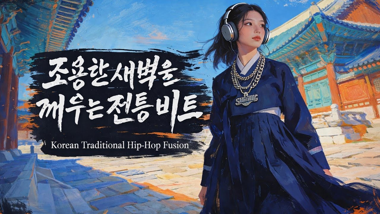 조용한 새벽을 깨우는 전통 비트 🎧 Gugak Hip-Hop × Korean Traditional Hip-Hop Fusion | 운전 · 샤워 · 운동 · 공부 음악