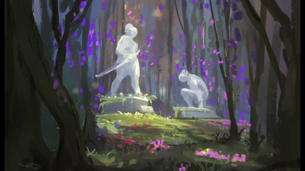 Painting some Viewer Suggestions! Fantasy Landscapes 01.08.2026
