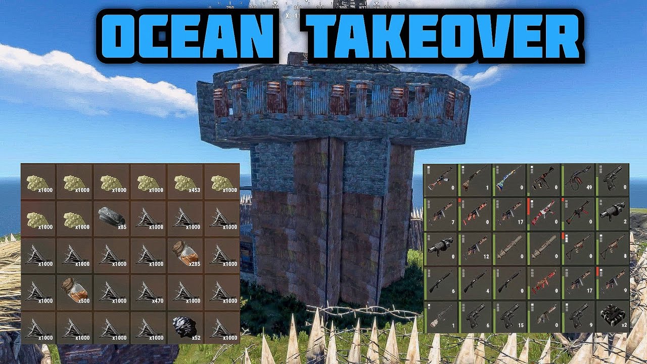 SOLO OCEAN TAKEOVER - Rust Console Edition