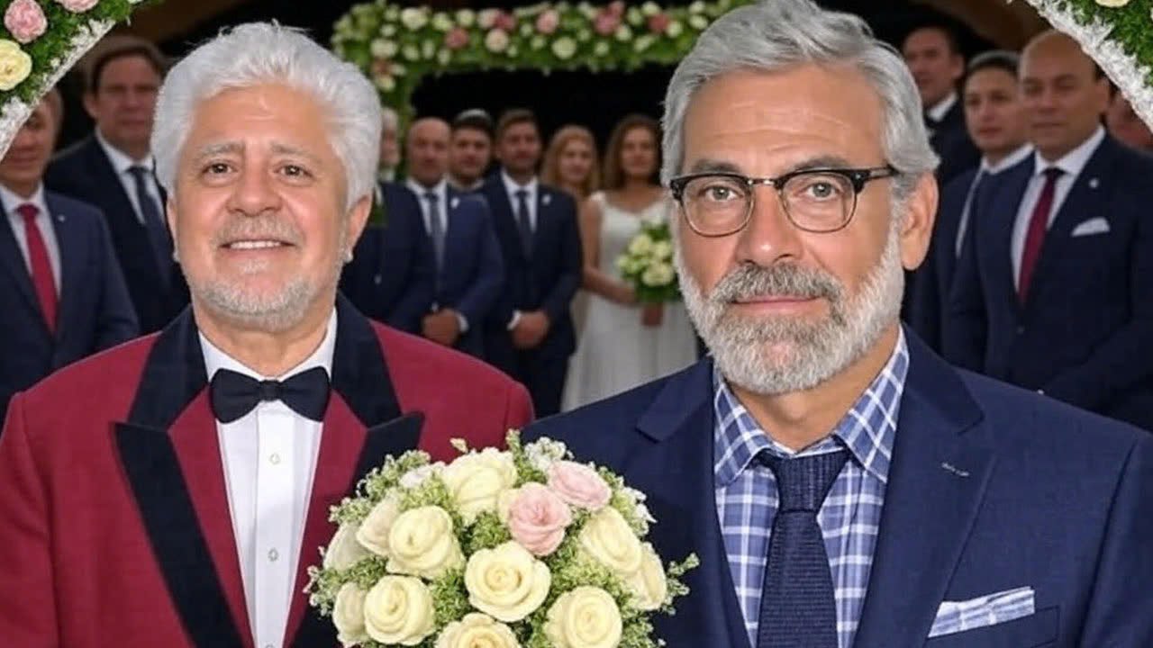 Después de 3 años de noviazgo, Pedro Almodóvar FINALMENTE admitió lo que pensamos sobre las bodas.