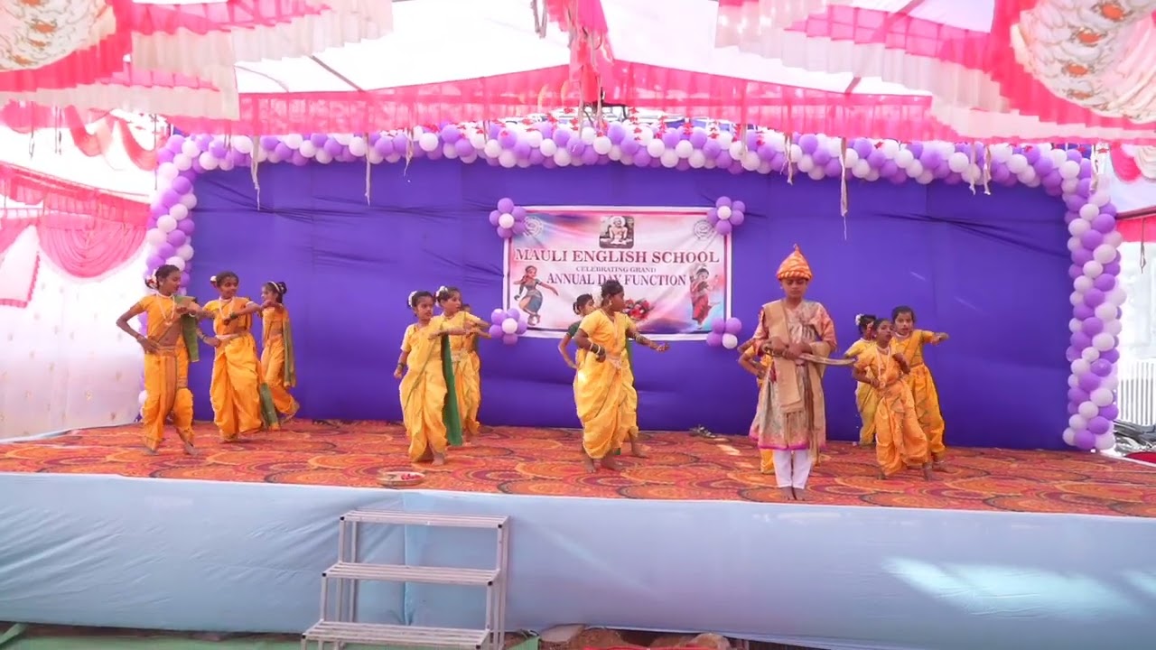 Zhulva palna | Marathi Cultural Special ✨ | Zhulva Palna Dance | Mauli English school 💫