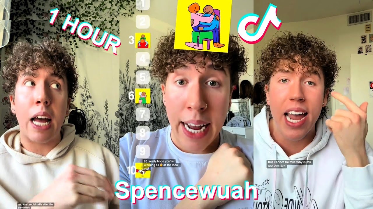 * 1 HOUR * SPENCEWUAH Shorts Funny Videos 2024 | Best of @spencewuah  - Daily Scream