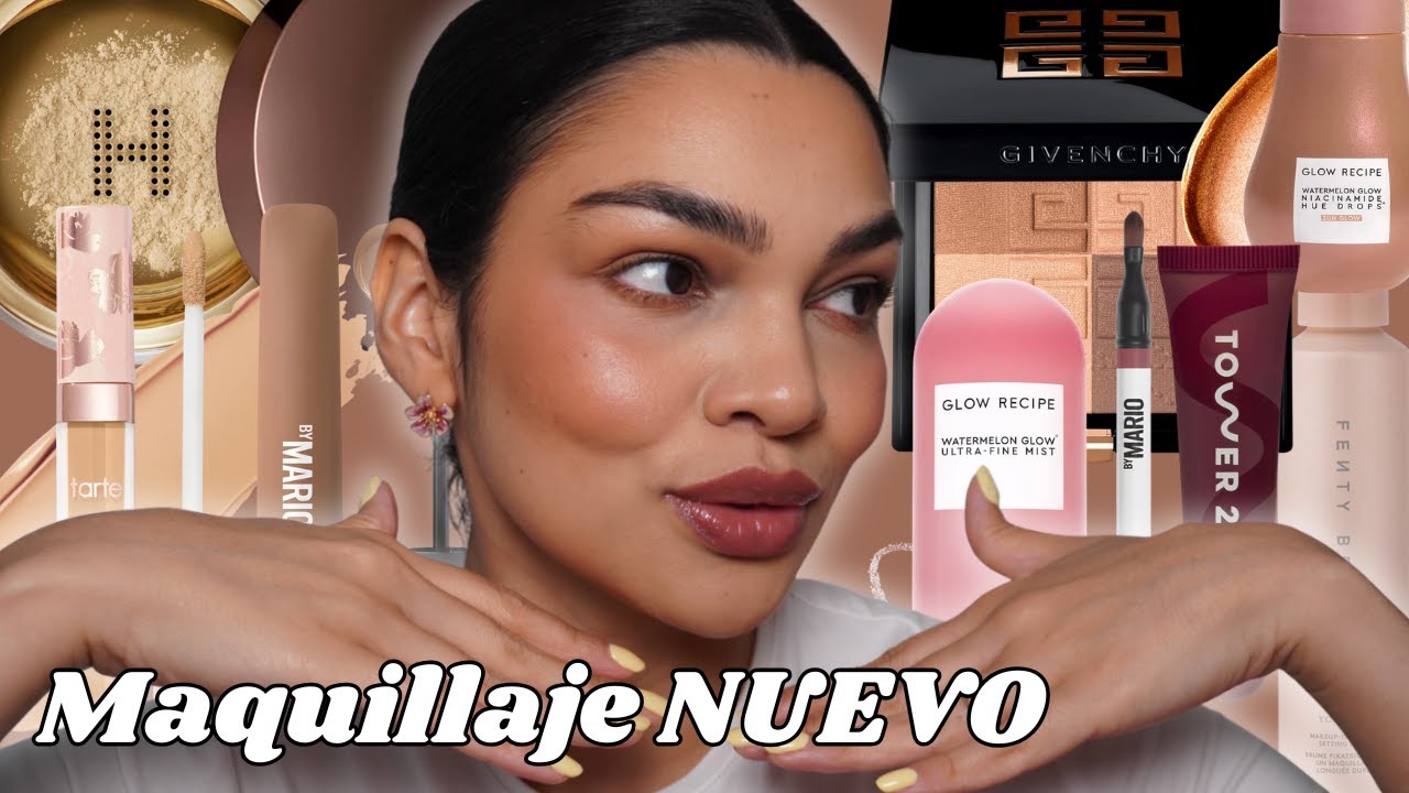 Primeras impresiones DE MAQUILLAJE NUEVO | POLVO DE HOURGLASS, RUBOR de PATRICK TA, Tarte y GIVENCHY
