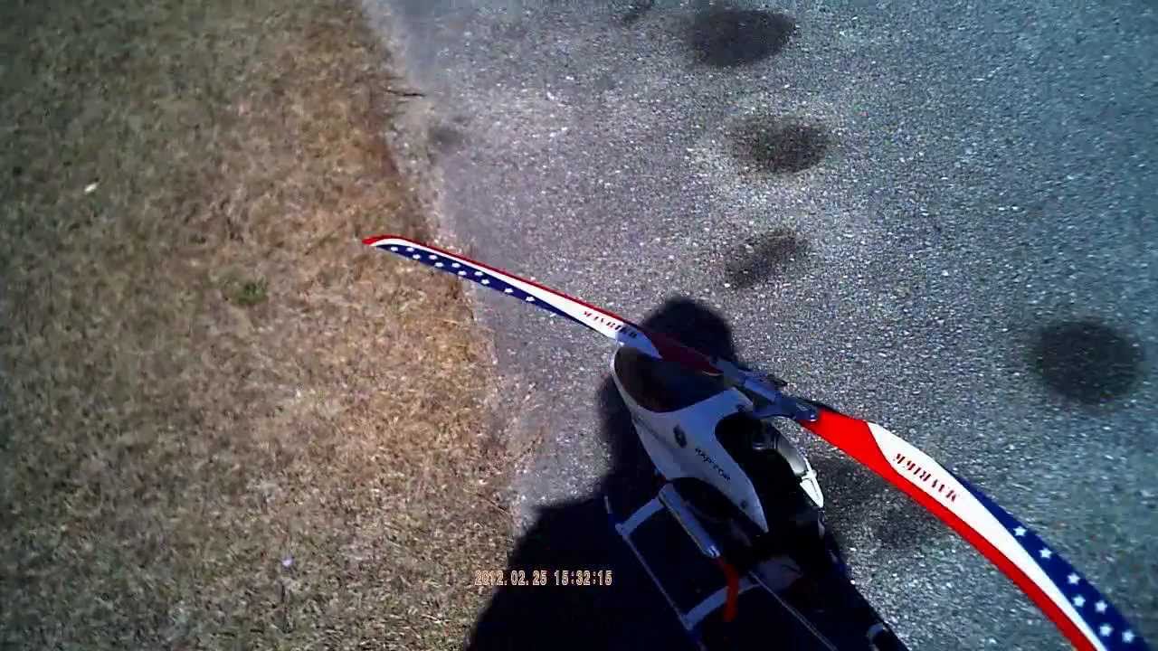 Raptor 30 Flybarless With AR7200BX