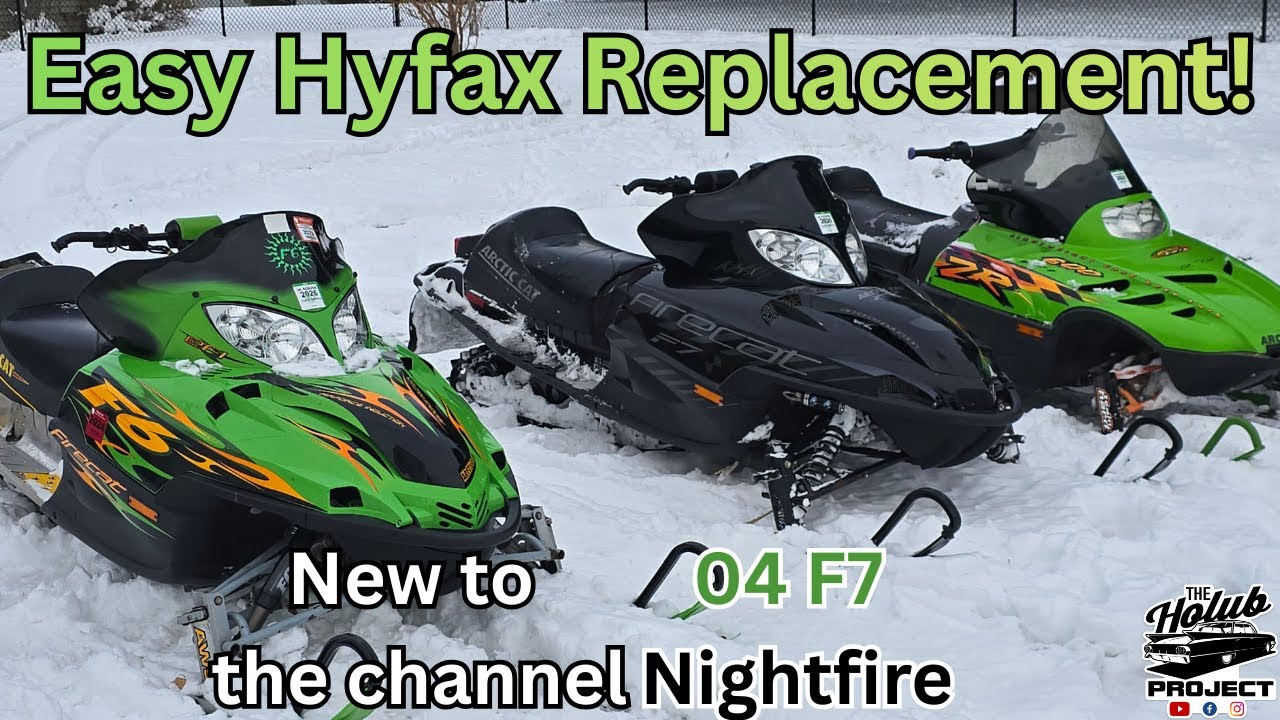 Arctic Cat F7 2004 года выпуска (ночной пожар) (новая съемка и тест-драйв)
