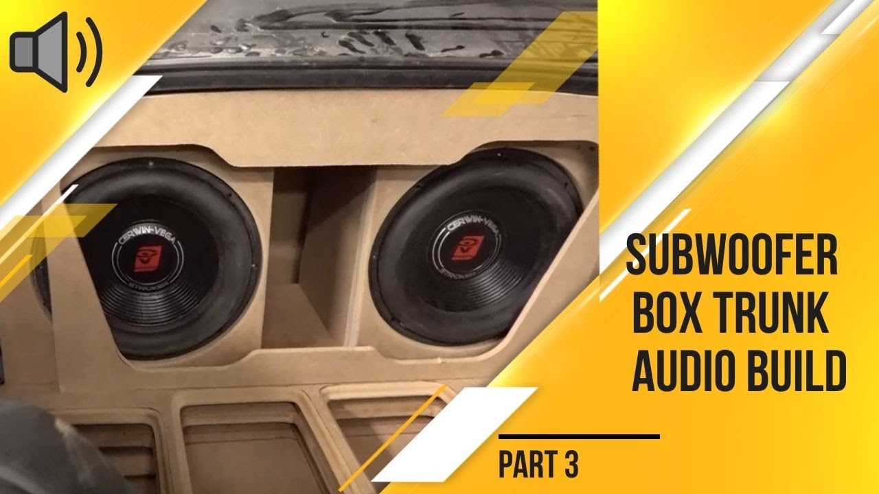 SUBWOOFER BEAUTY PANEL BUILD [Infiniti G37 Car Audio System part 3]
