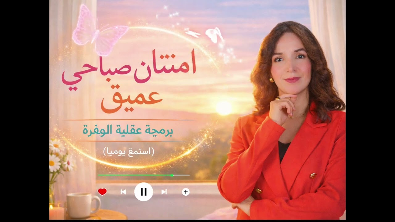 جلسة الامتنان الصباحية العميقة | برمجة عقلية الوفرة وفتح الاحتمالات (استمع يوميًا)✨