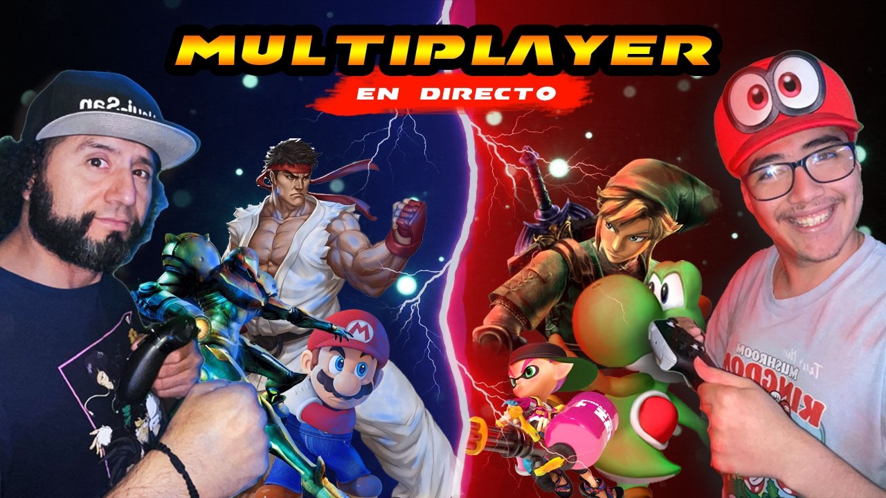 DIRECTO ESPECIAL Jugando Splatoon2/3+MarioKart8D/World+Smash con @usui-san6773
