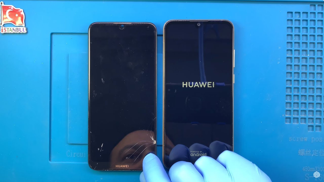 Замена экрана Huawei Y6 2019 #huaweiy6