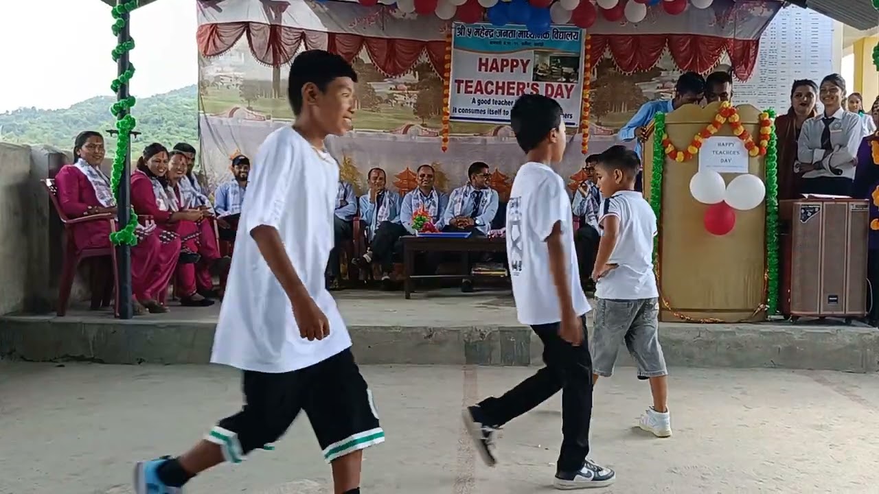 Dance competions programme  in school