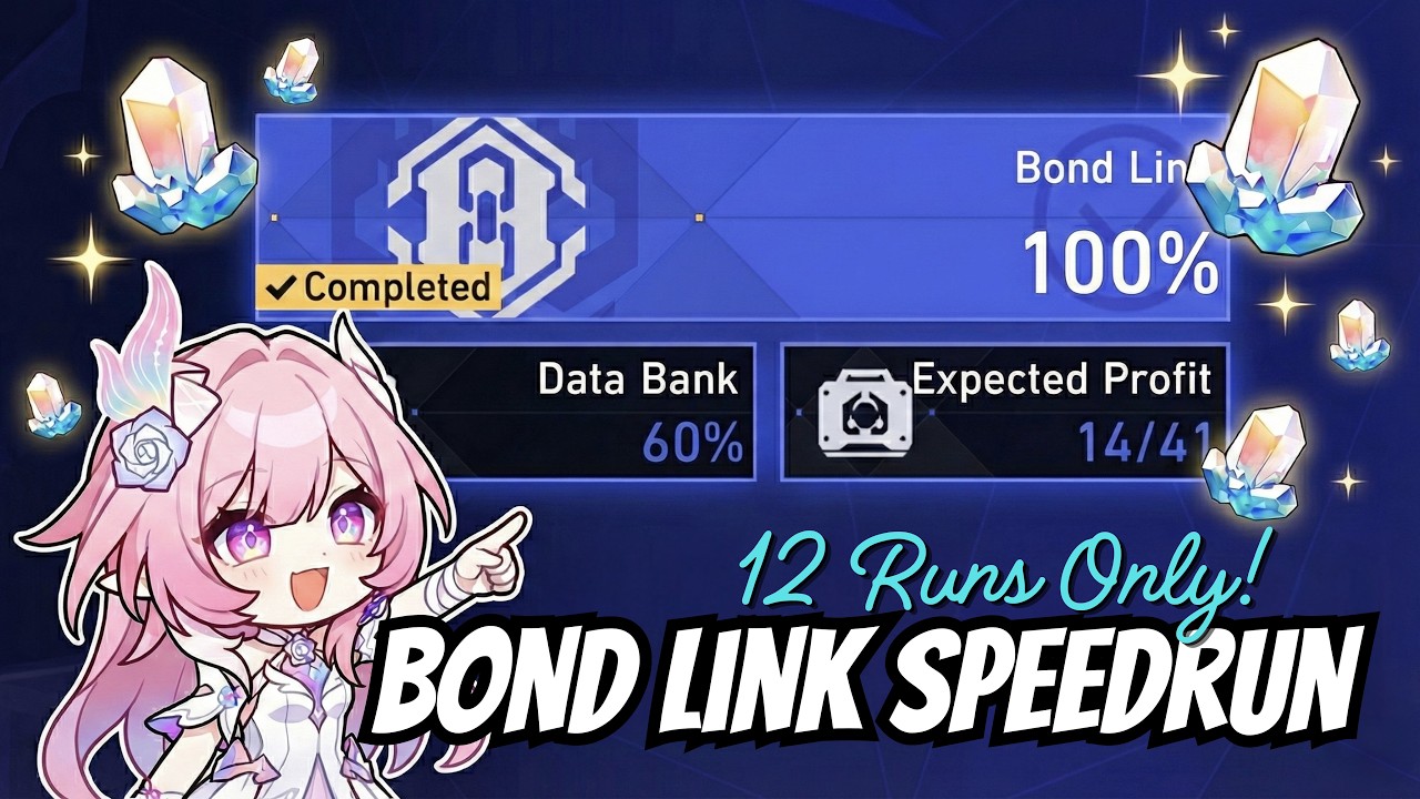 Bond Link Speedrun: 12 Runs for 1,200 Stellar Jades | HSR Currency Wars